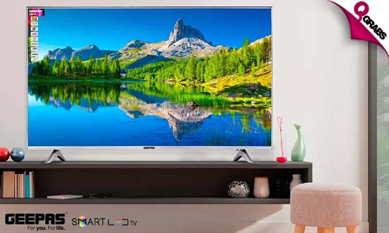 Geepas 55" Smart LED TV!